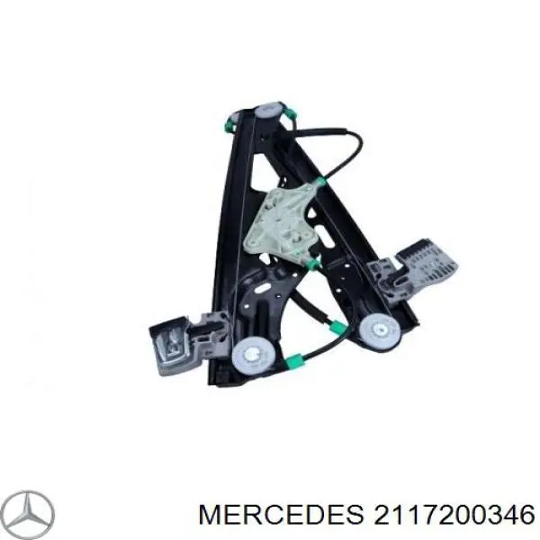 2117200346 Mercedes mecanismo de elevalunas, puerta delantera izquierda