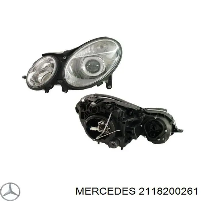 2118200261 Mercedes faro derecho