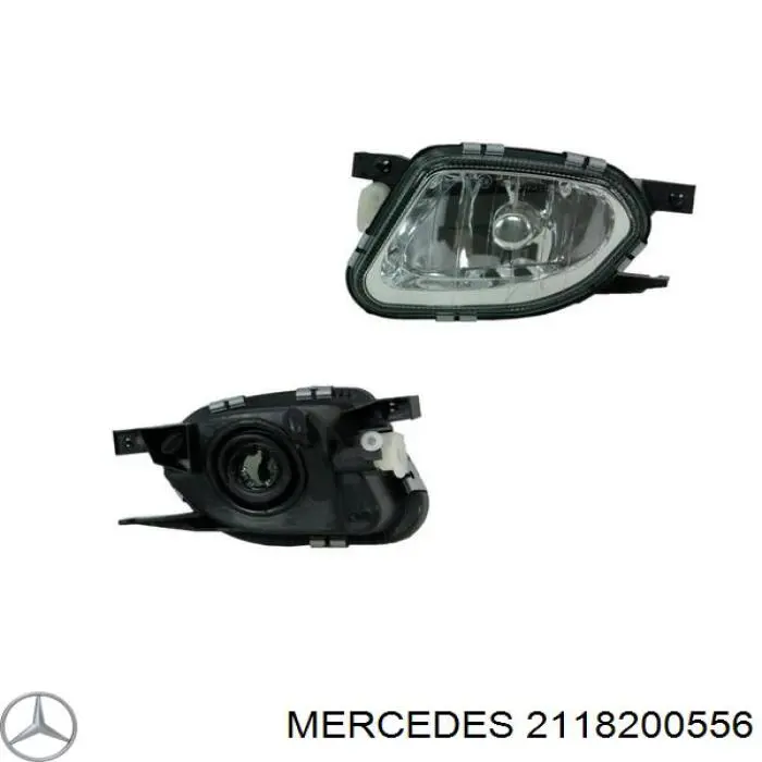 2118200556 Mercedes faro antiniebla izquierdo