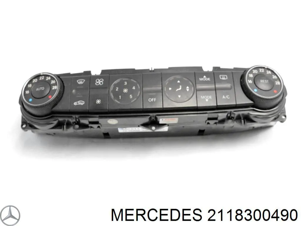 2118300490 Mercedes unidad de control, calefacción/ventilacion