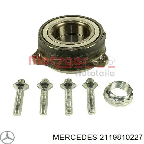 2119810227 Mercedes cojinete de rueda trasero