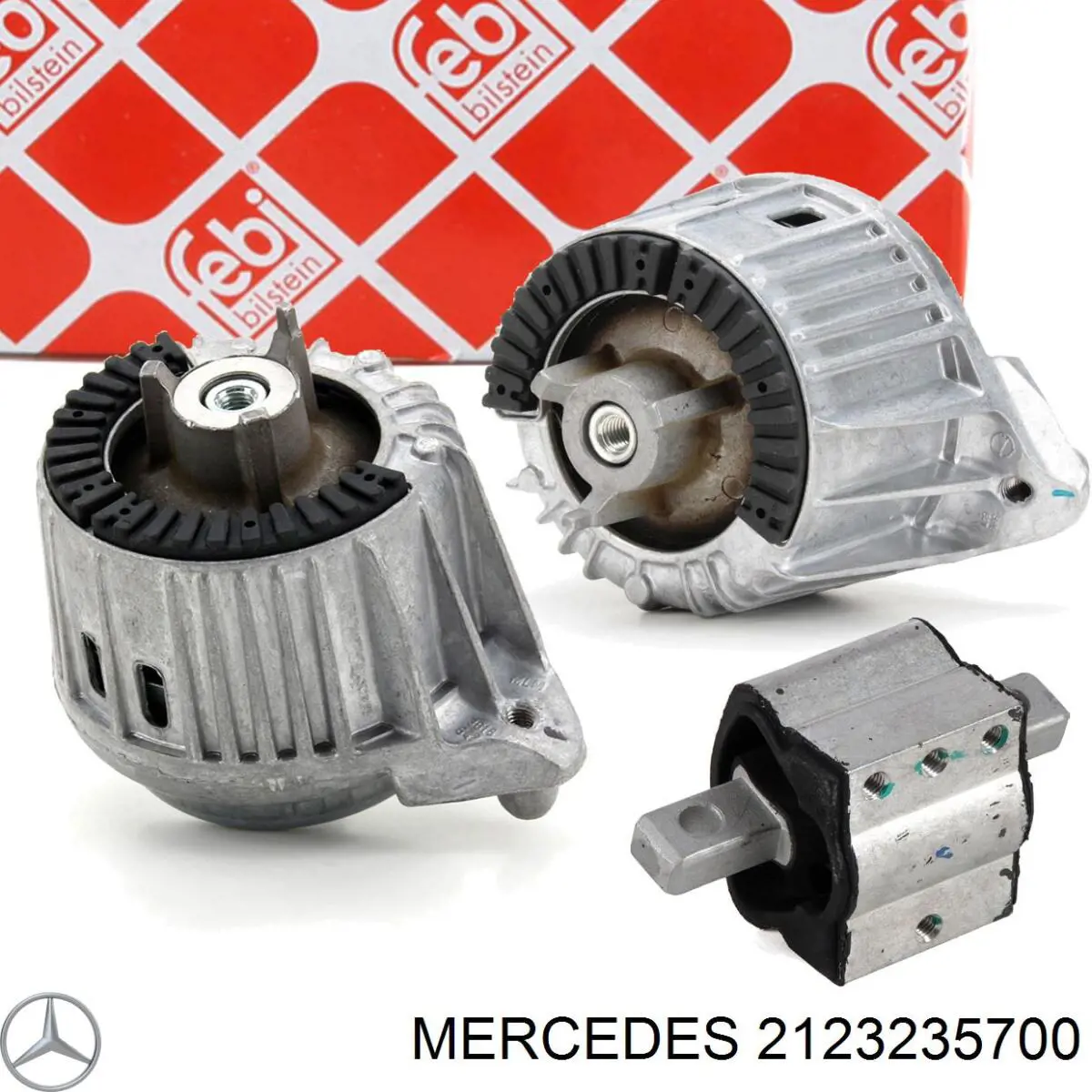 2123235700 Mercedes amortiguador delantero