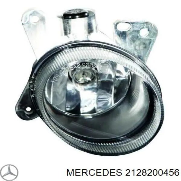 2128200456 Mercedes faro antiniebla derecho