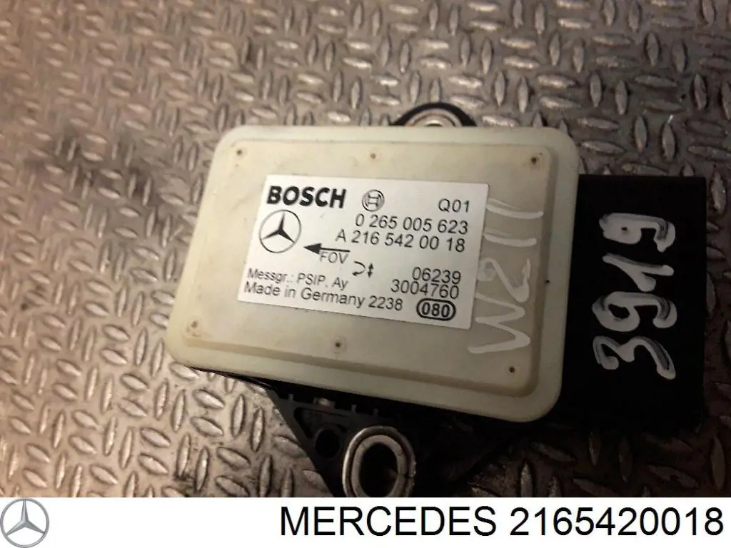 2165420018 Mercedes sensor de aceleracion lateral (esp)