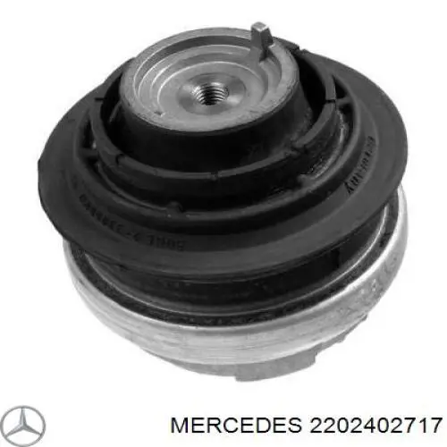 2202402717 Mercedes almoahada (soporte Del Motor Izquierda / Derecha)