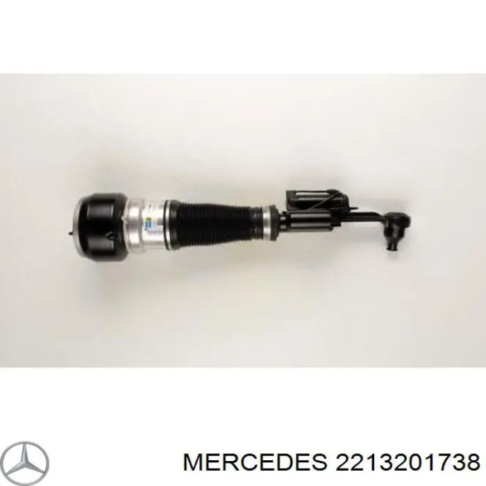 2213201738 Mercedes amortiguador delantero izquierdo