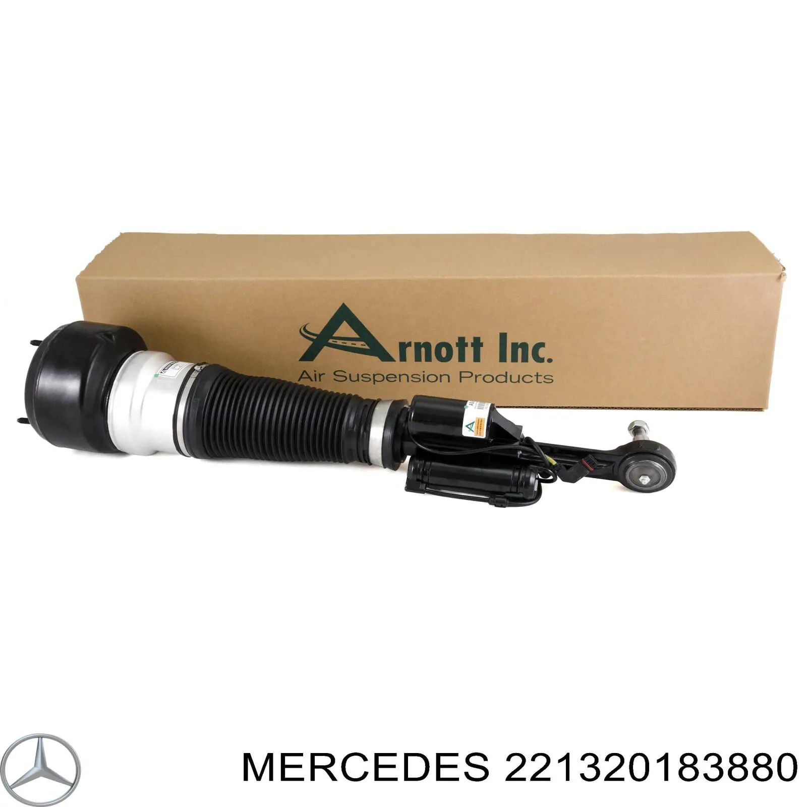 221320183880 Mercedes amortiguador delantero derecho