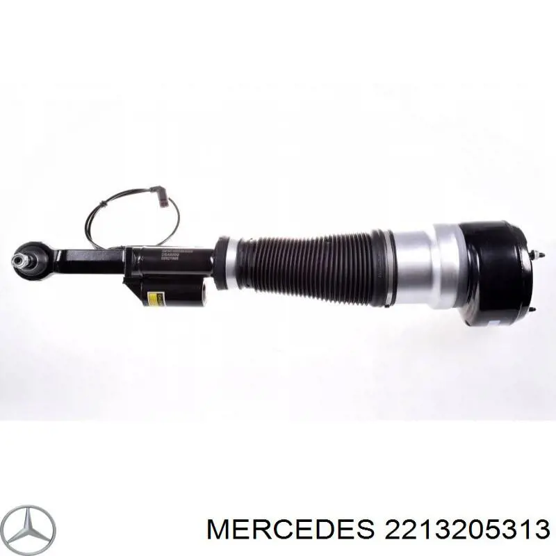 2213205313 Mercedes amortiguador delantero izquierdo