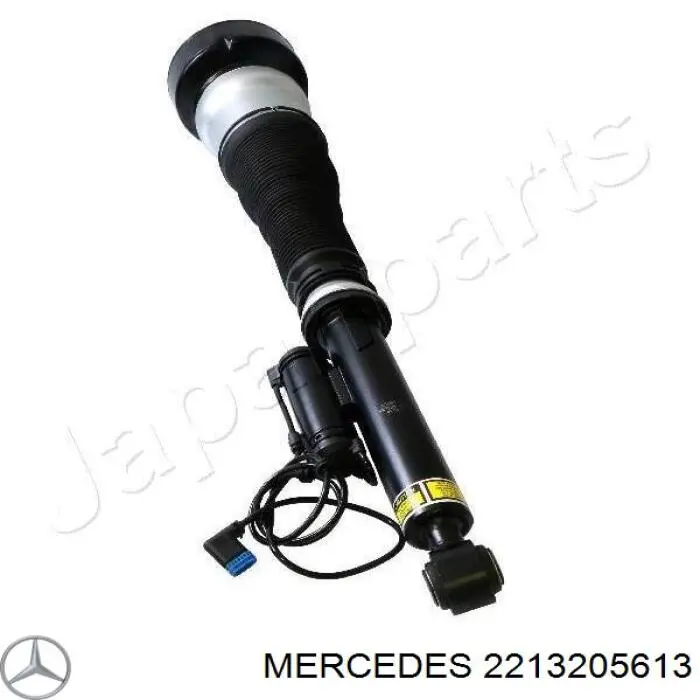 2213205613 Mercedes amortiguador trasero derecho