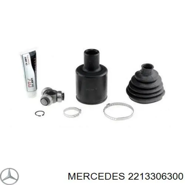 2213306300 Mercedes árbol de transmisión delantero izquierdo