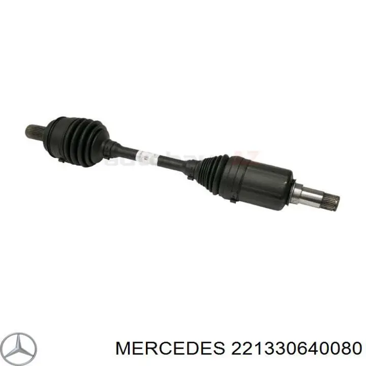 221330640080 Mercedes árbol de transmisión delantero derecho