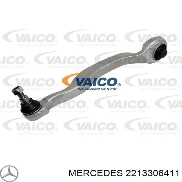 2213306411 Mercedes barra oscilante, suspensión de ruedas delantera, inferior derecha