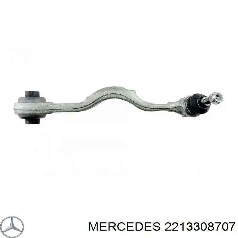 2213308707 Mercedes barra oscilante, suspensión de ruedas delantera, inferior izquierda