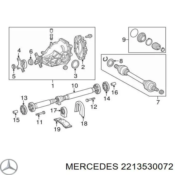 2213530072 Mercedes 