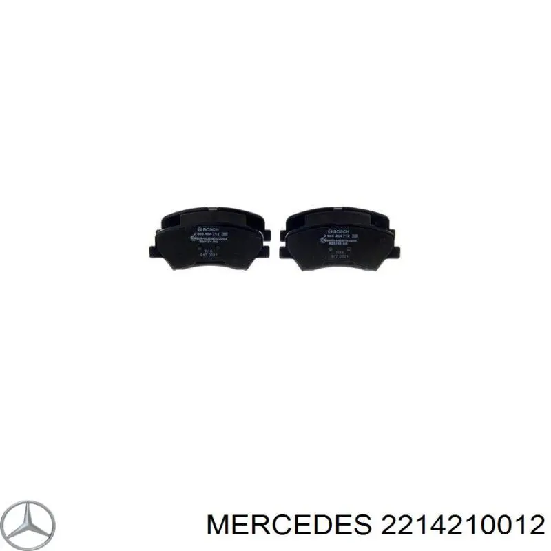 2214210012 Mercedes freno de disco delantero