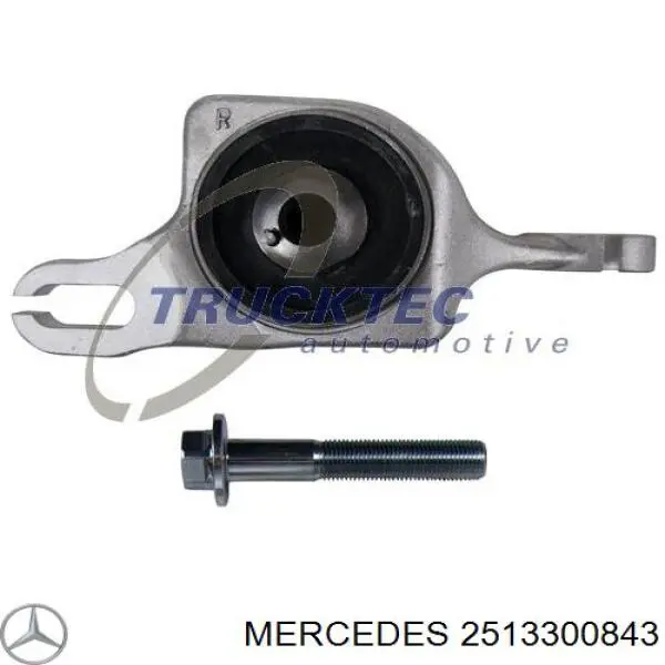 2513300843 Mercedes silentblock de suspensión delantero inferior