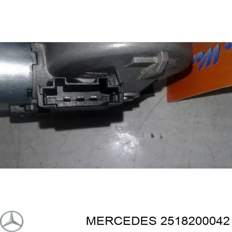  Motor limpiaparabrisas luna trasera para Mercedes GL X164