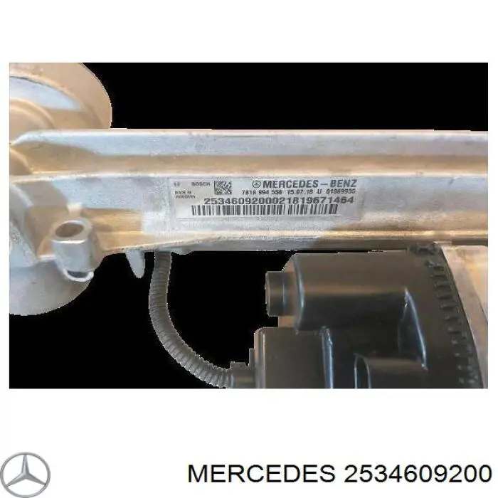 2534609200 Mercedes cremallera de dirección