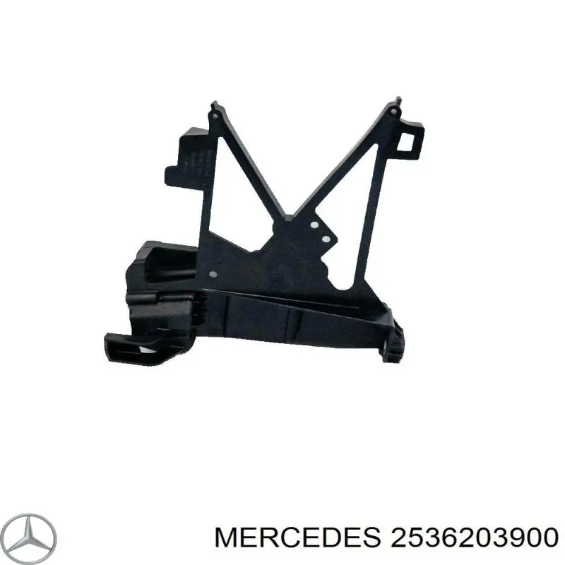 2536203900 Mercedes soporte del panel frontal izquierdo