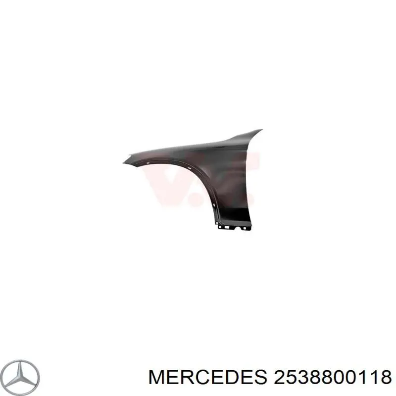  Guardabarros delantero izquierdo para Mercedes GLC X253