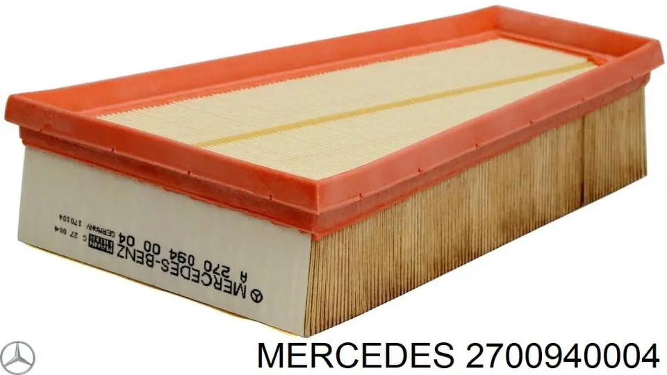 2700940004 Mercedes filtro de aire