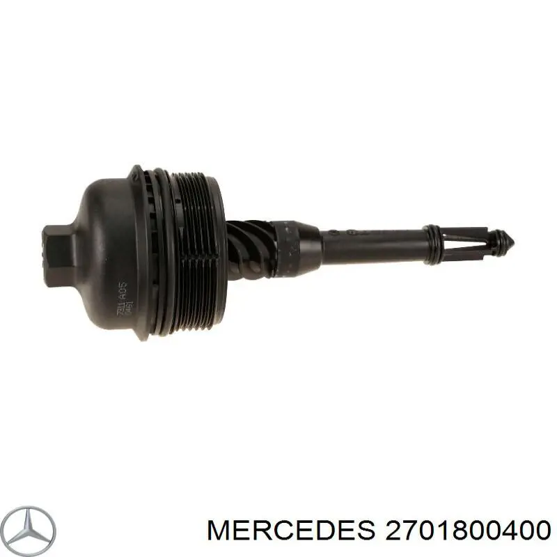 2701800400 Mercedes tapa de filtro de aceite