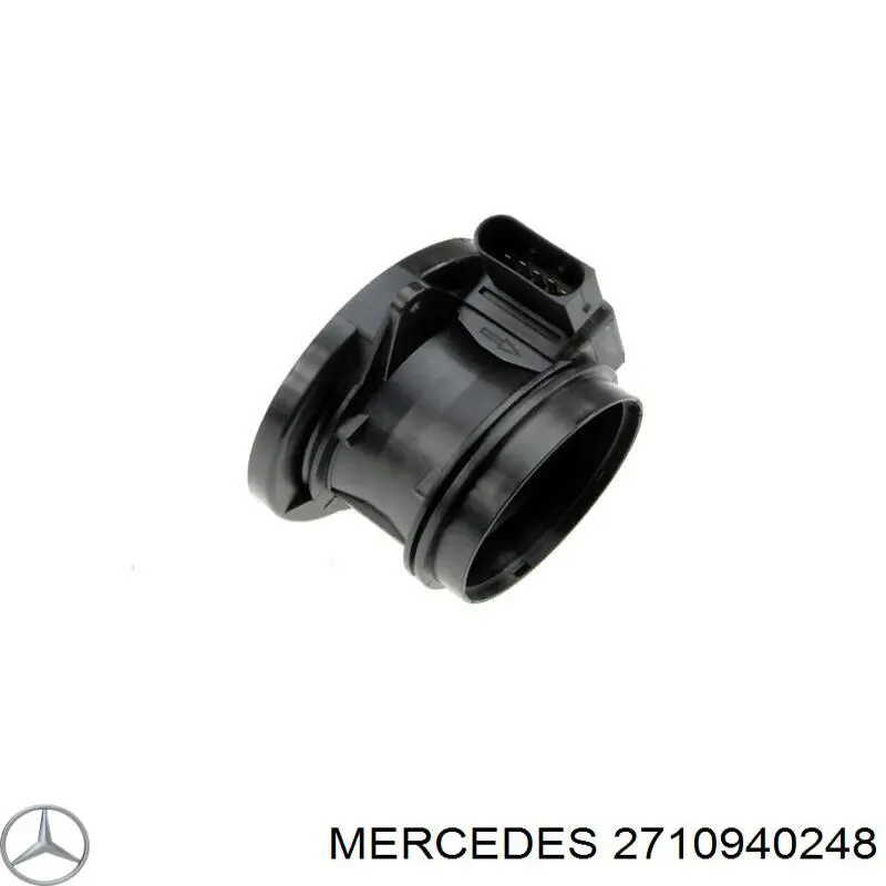 2710940248 Mercedes sensor de flujo de aire/medidor de flujo (flujo de aire masibo)