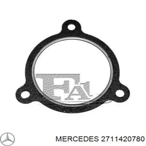  Junta, catalizador, tubo de escape, delantera para Mercedes B W247