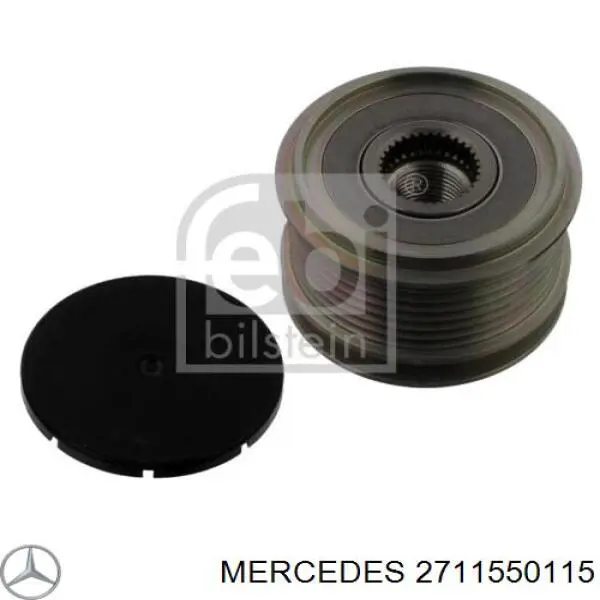 2711550115 Mercedes poleas juego de piezas