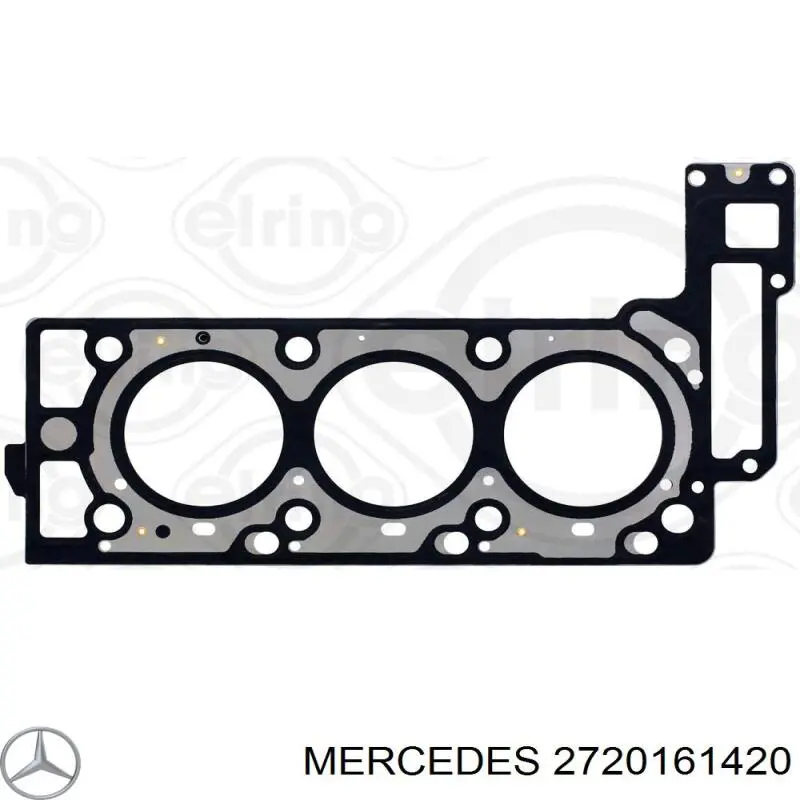 2720161420 Mercedes junta de culata derecha