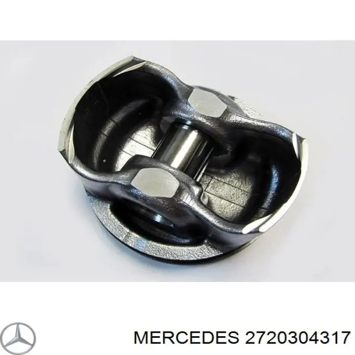 2720304317 Mercedes pistón completo para 1 cilindro, std