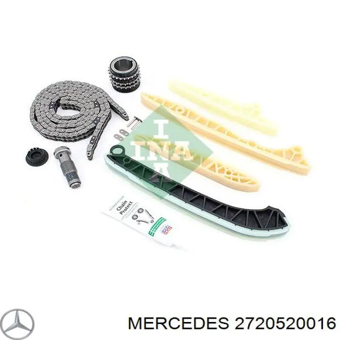  Carril de deslizamiento, cadena de distribución izquierdo para Mercedes S W221