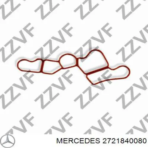 2721840080 Mercedes junta, adaptador de filtro de aceite