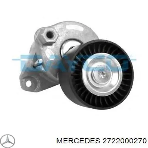 2722000270 Mercedes tensor de correa, correa poli v