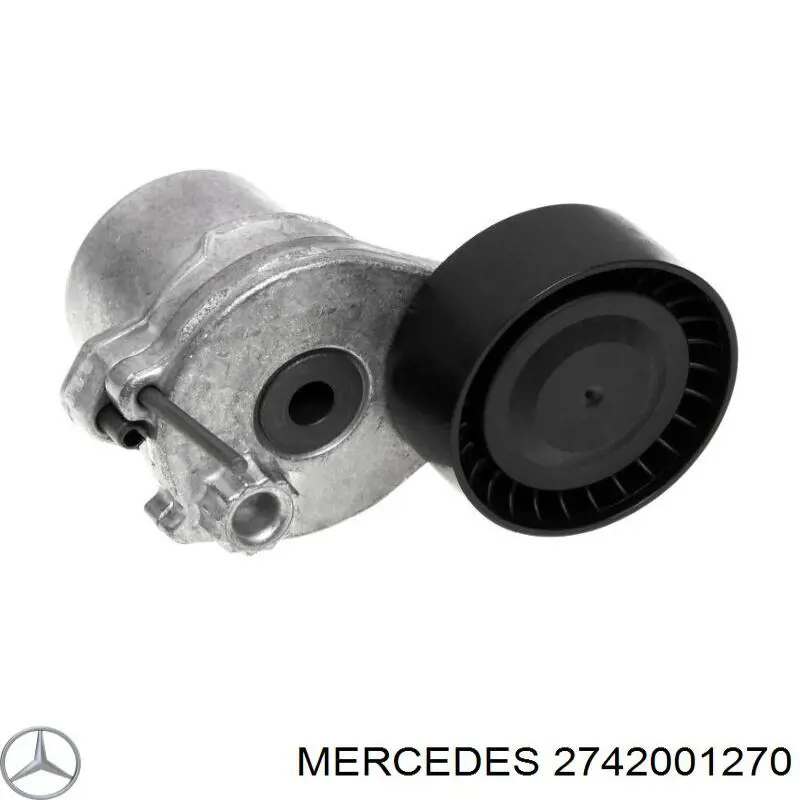 2742001270 Mercedes tensor de correa, correa poli v