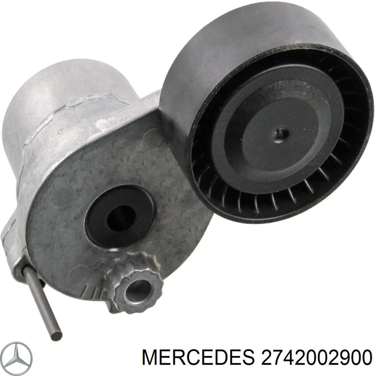 2742002900 Mercedes tensor de correa, correa poli v