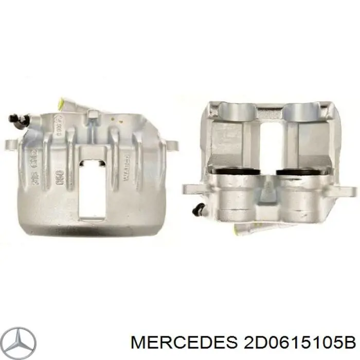 2D0615105B Mercedes pinza de freno delantera izquierda