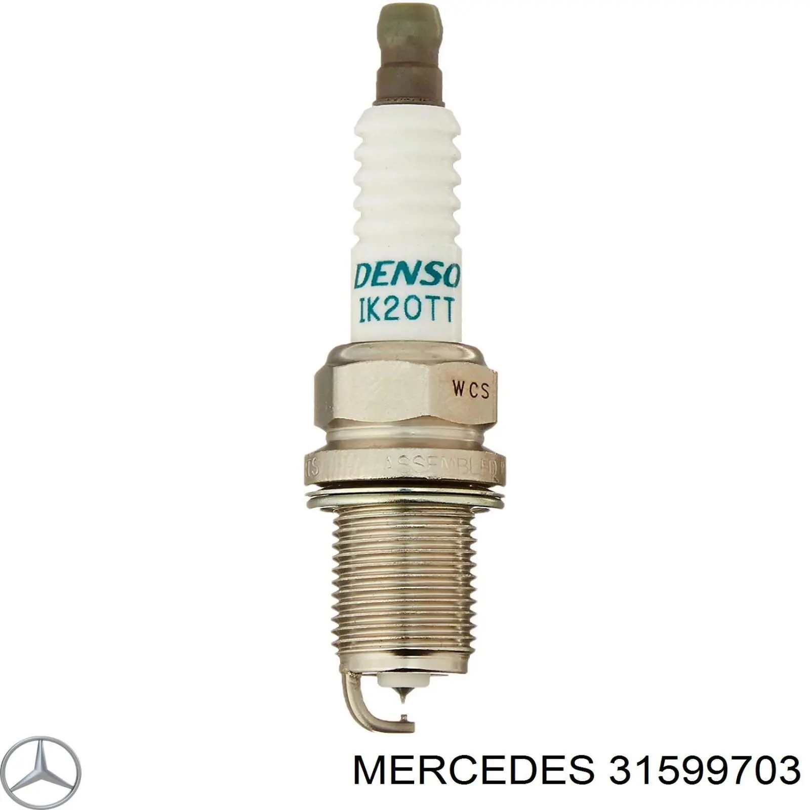 31599703 Mercedes bujía de encendido