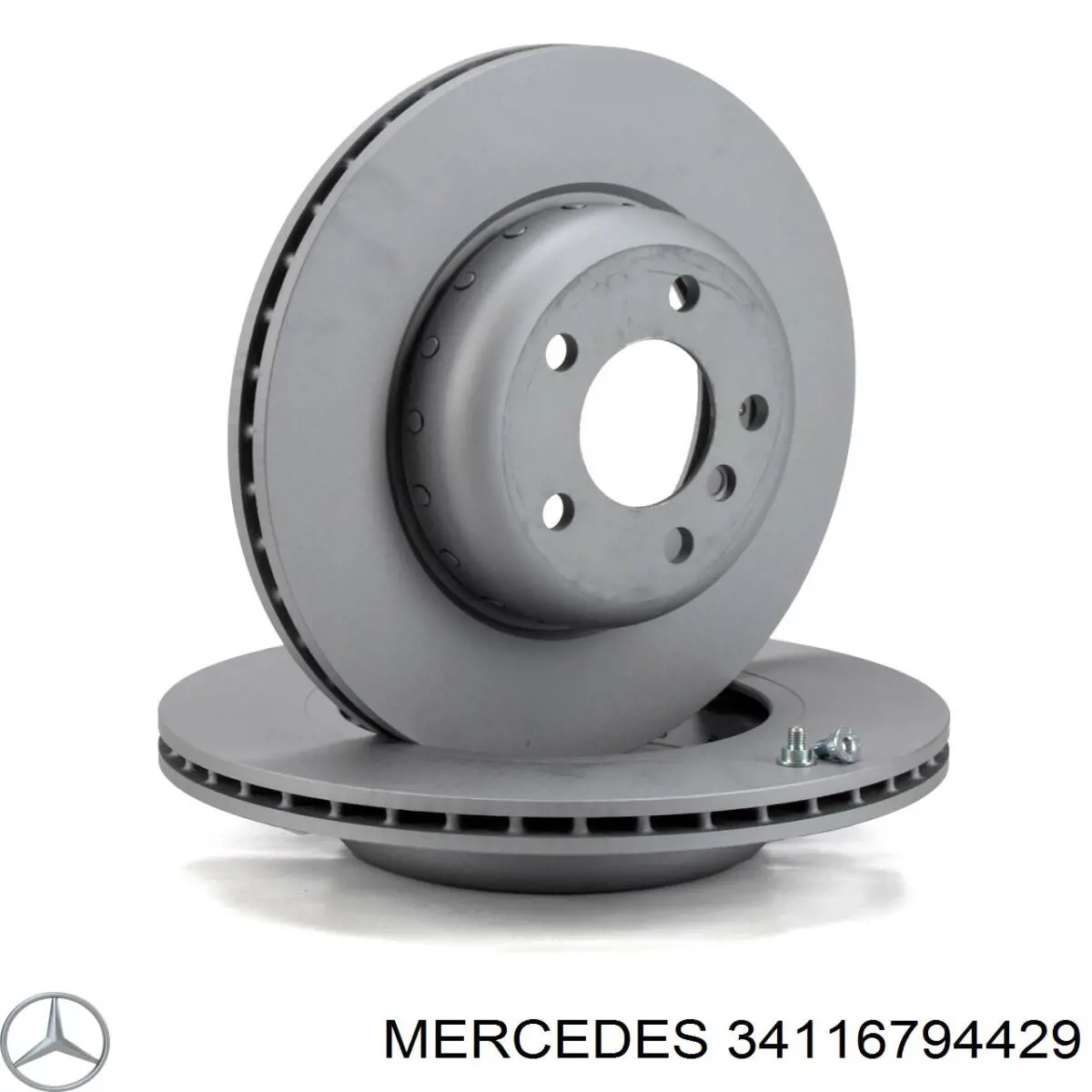 34116794429 Mercedes freno de disco delantero