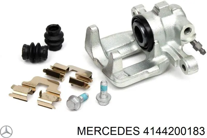 4144200183 Mercedes pinza de freno trasero derecho