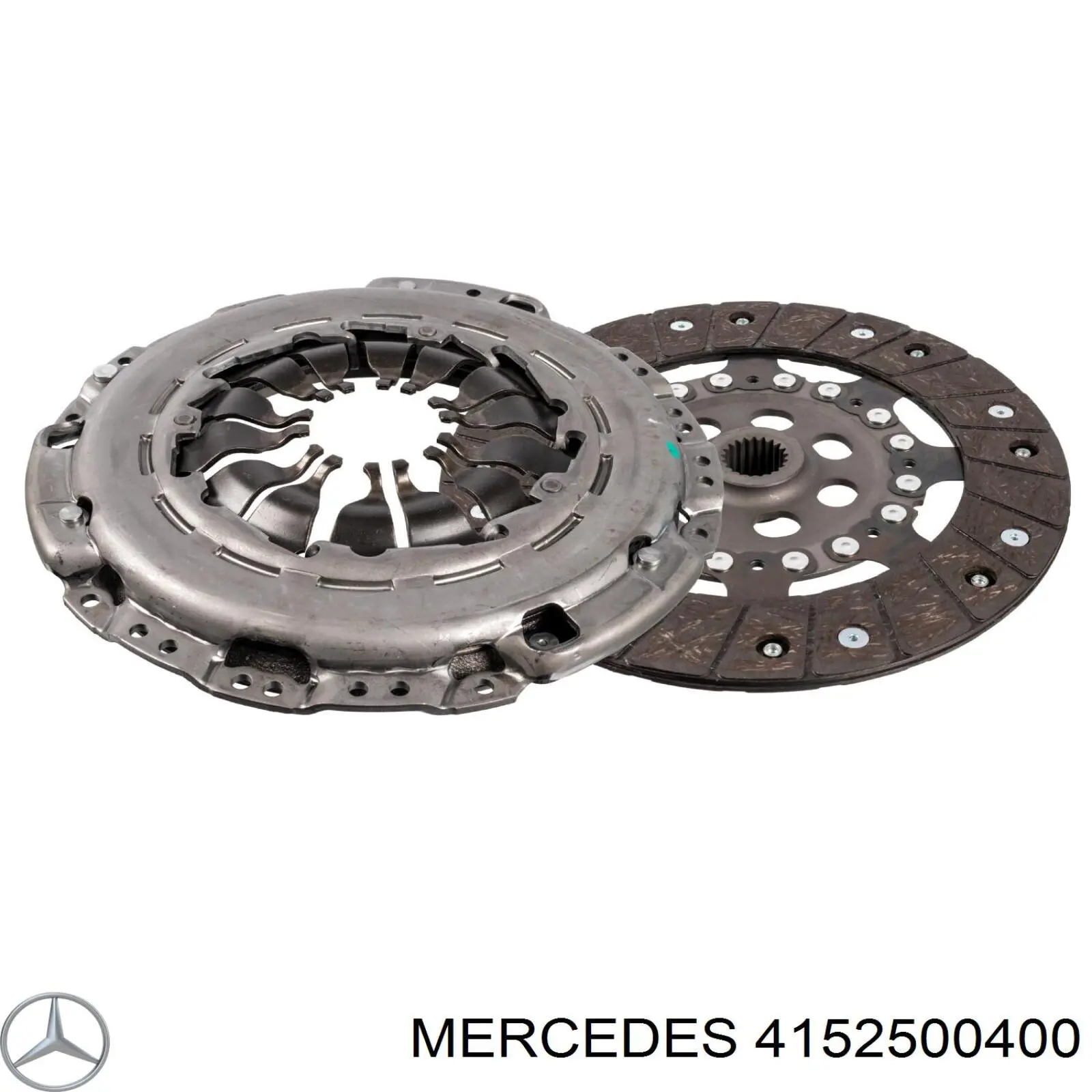 4152500400 Mercedes kit de embrague (3 partes)