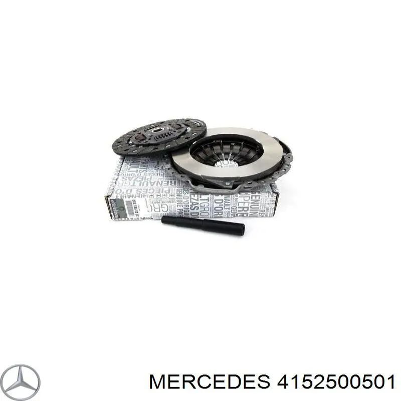 4152500501 Mercedes kit de embrague (3 partes)