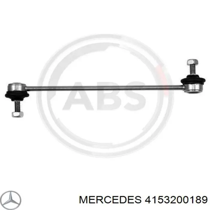 4153200189 Mercedes soporte de barra estabilizadora delantera