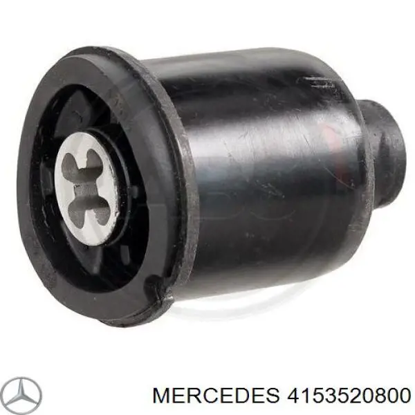 4153520800 Mercedes suspensión, cuerpo del eje trasero