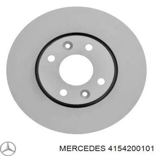 4154200101 Mercedes freno de disco delantero