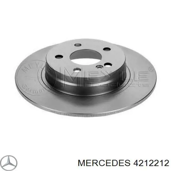 4212212 Mercedes freno de disco delantero