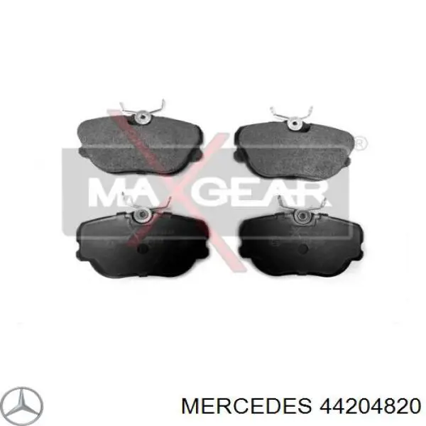 44204820 Mercedes pastillas de freno traseras