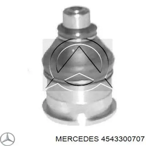 4543300707 Mercedes barra oscilante, suspensión de ruedas delantera, inferior izquierda