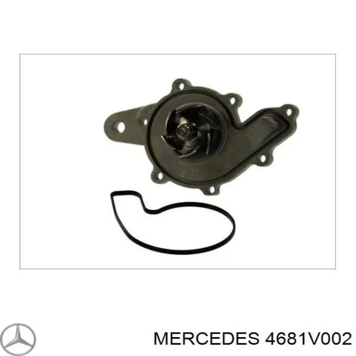 4681V002 Mercedes bomba de agua