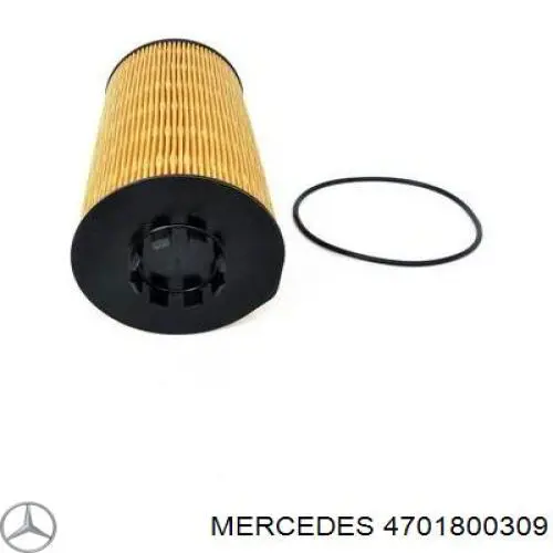 4701800309 Mercedes filtro de aceite